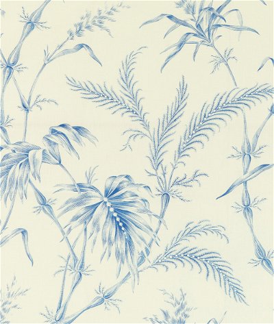 Brunschwig & Fils Lauziere Print Blue Fabric
