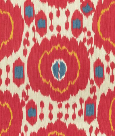 Brunschwig & Fils Mayenne Print Red Fabric