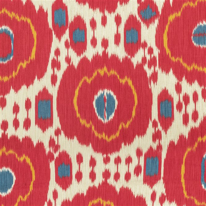 Brunschwig &amp; Fils Mayenne Print Red Fabric