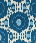 Brunschwig & Fils Mayenne Print Blue Fabric