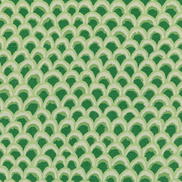 Brunschwig & Fils Pave II Print Green Fabric