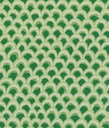 Brunschwig & Fils Pave II Print Green Fabric