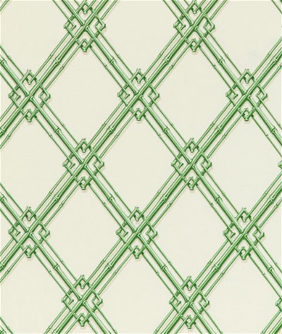 Brunschwig & Fils Le Bambou Print Green Fabric