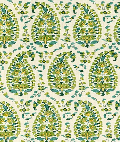 Brunschwig & Fils Rougier Print Green Fabric