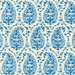 Brunschwig & Fils Rougier Print Blue Fabric