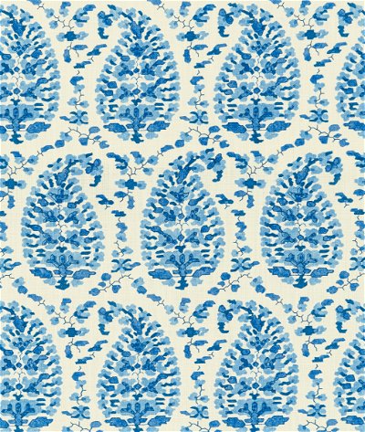 Brunschwig & Fils Rougier Print Blue Fabric