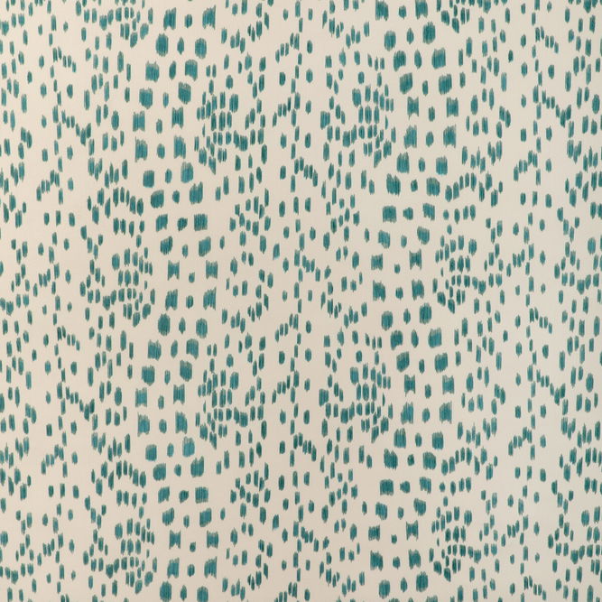 Brunschwig &amp; Fils Les Touches II Teal Fabric