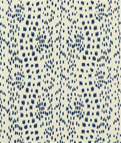 Brunschwig & Fils Les Touches II Navy Fabric