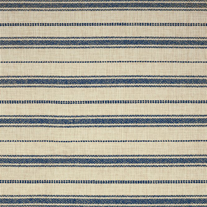 Brunschwig &amp; Fils Montpezat Stripe Navy Fabric