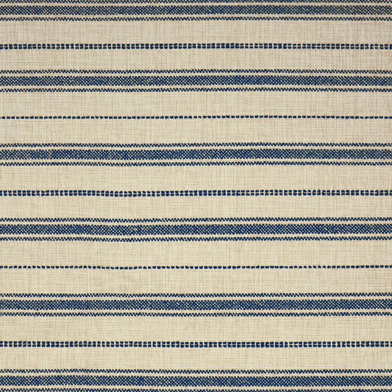 Brunschwig &amp; Fils Montpezat Stripe Navy Fabric
