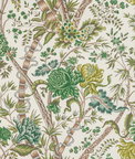 Brunschwig & Fils Luberon Print Green/Leaf Fabric