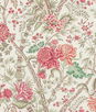 Brunschwig & Fils Luberon Print Berry/Leaf Fabric