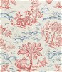 Brunschwig & Fils Valensole Print Red/Blue Fabric