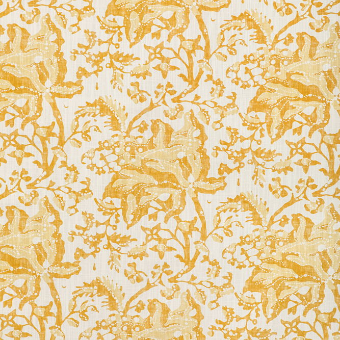 Brunschwig &amp; Fils Weymouth Print Canary Fabric