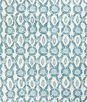 Brunschwig & Fils Galon Print Aqua Fabric