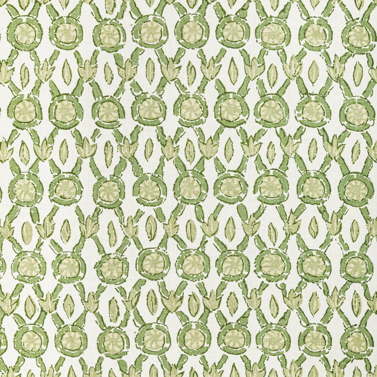 Brunschwig &amp; Fils Galon Print Leaf Fabric