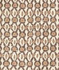 Brunschwig & Fils Galon Print Mocha Fabric