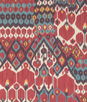 Brunschwig & Fils Bonnieux Print Berry/Aqua Fabric