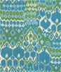 Brunschwig & Fils Bonnieux Print Aqua/Leaf Fabric