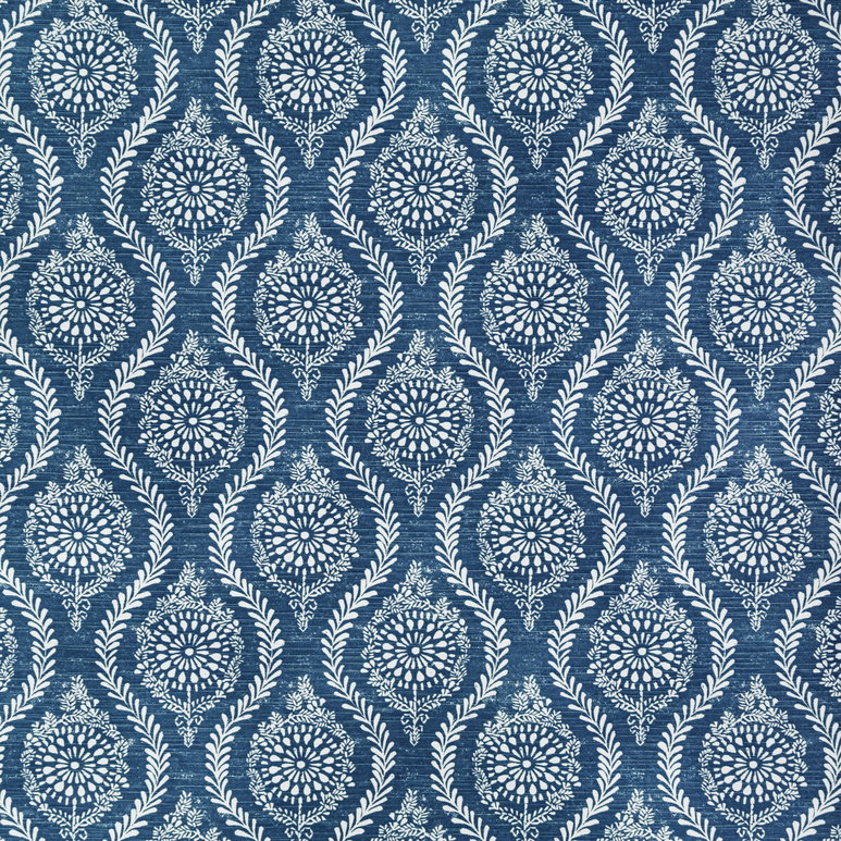 Brunschwig &amp; Fils Marindol Print Blue Fabric