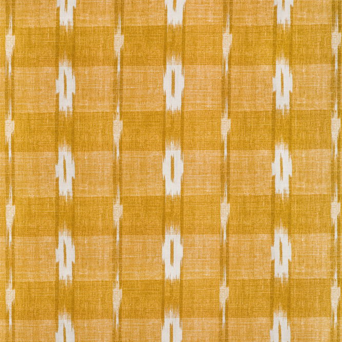 Brunschwig &amp; Fils Girard Print Gold Fabric