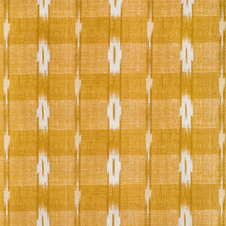 Brunschwig &amp; Fils Girard Print Gold Fabric