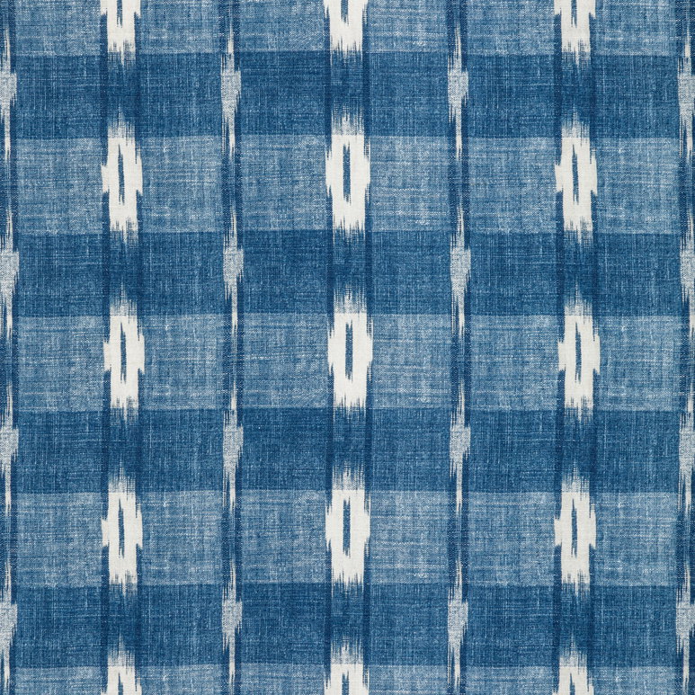 Brunschwig &amp; Fils Girard Print Indigo Fabric