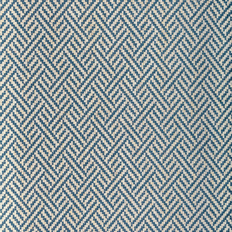 Brunschwig &amp; Fils Colbert Weave Blue Fabric