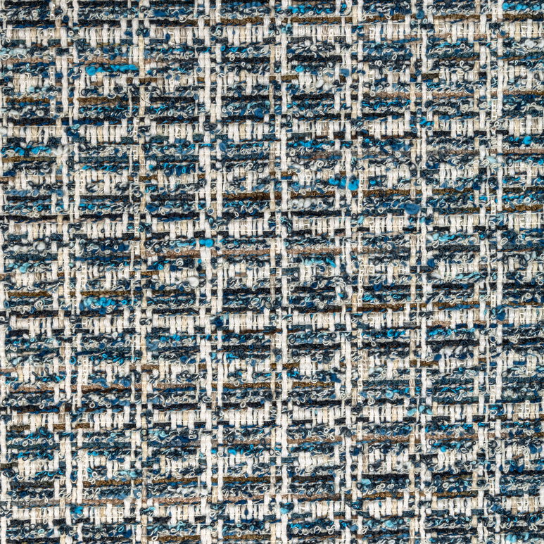 Brunschwig &amp; Fils Kerlin Texture Blue Fabric