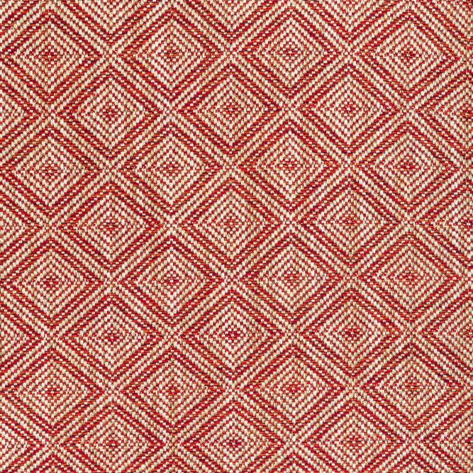 Brunschwig &amp; Fils Calvin Weave Red Fabric