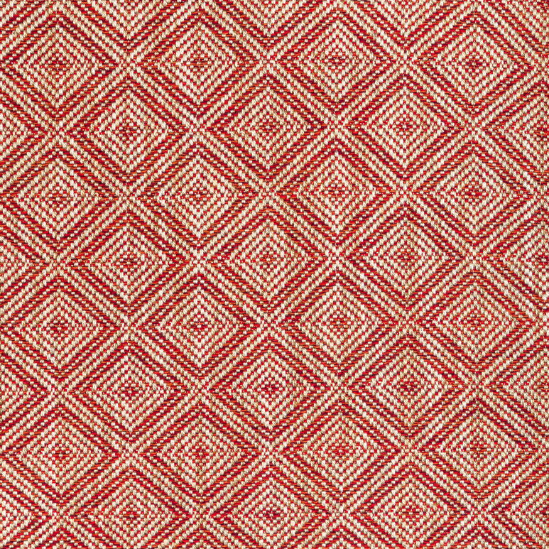 Brunschwig &amp; Fils Calvin Weave Red Fabric