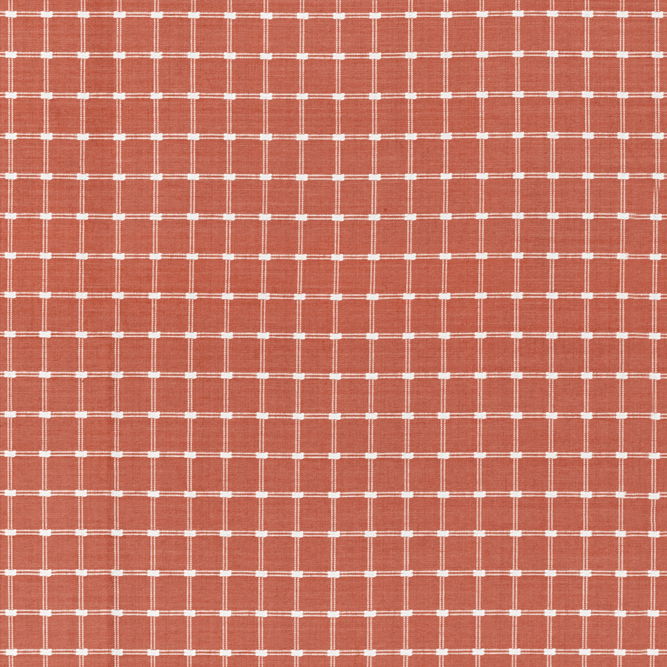 Brunschwig &amp; Fils Lison Check Melon Fabric