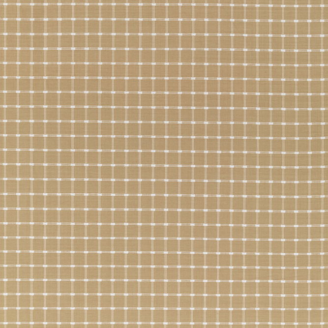 Brunschwig &amp; Fils Lison Check Beige Fabric