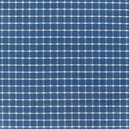 Brunschwig & Fils Lison Check Blue Fabric