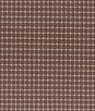 Brunschwig & Fils Lison Check Brown Fabric