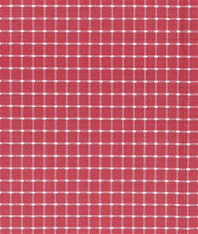 Brunschwig & Fils Lison Check Berry Fabric