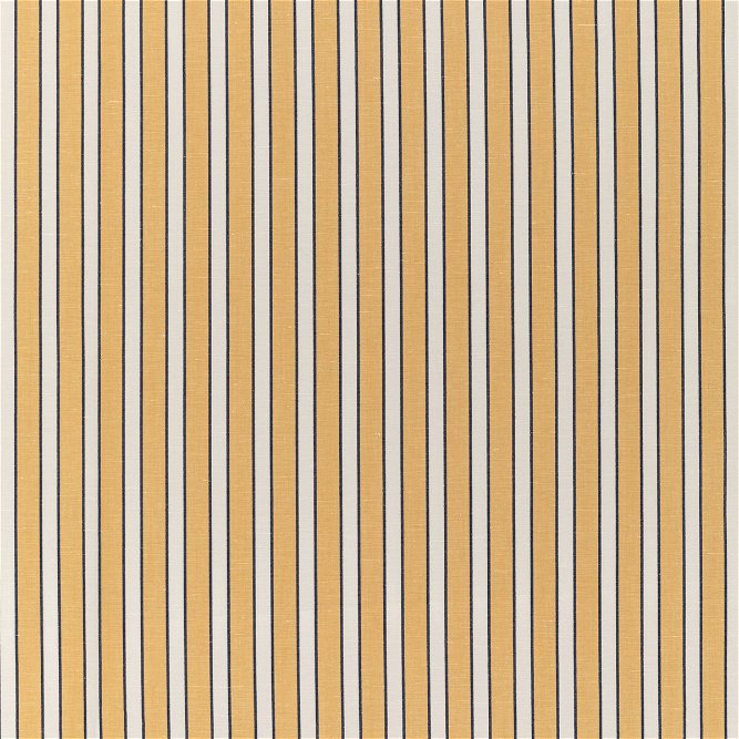 Brunschwig &amp; Fils Rouen Stripe Yellow Fabric