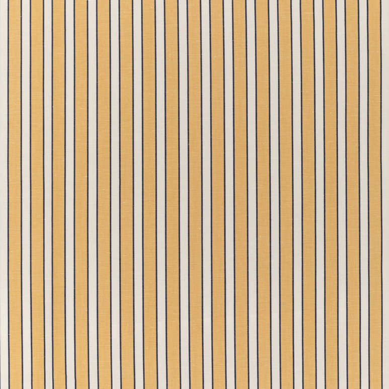 Brunschwig &amp; Fils Rouen Stripe Yellow Fabric
