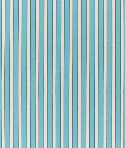 Brunschwig & Fils Rouen Stripe Aqua Fabric
