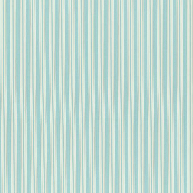 Brunschwig &amp; Fils Selune Stripe Aqua Fabric