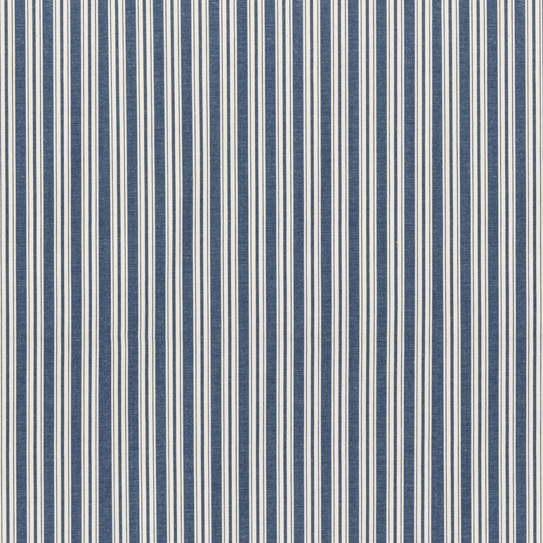 Brunschwig &amp; Fils Selune Stripe Navy Fabric