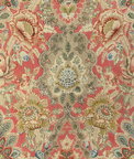 Brunschwig & Fils Carvallo Print Red Fabric