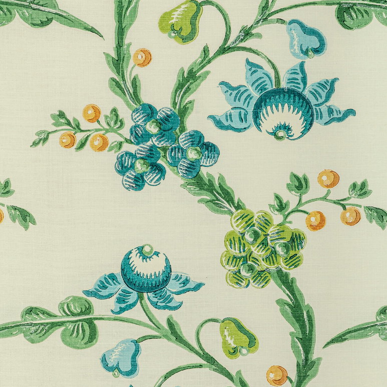 Brunschwig &amp; Fils Le Brun Print Pool Fabric