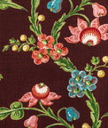Brunschwig & Fils Le Brun Print Aubergine Fabric