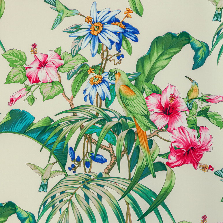 Brunschwig &amp; Fils Anima Print Ivory Fabric