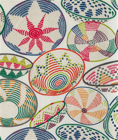Brunschwig & Fils Bendi Embroidery Multi Fabric