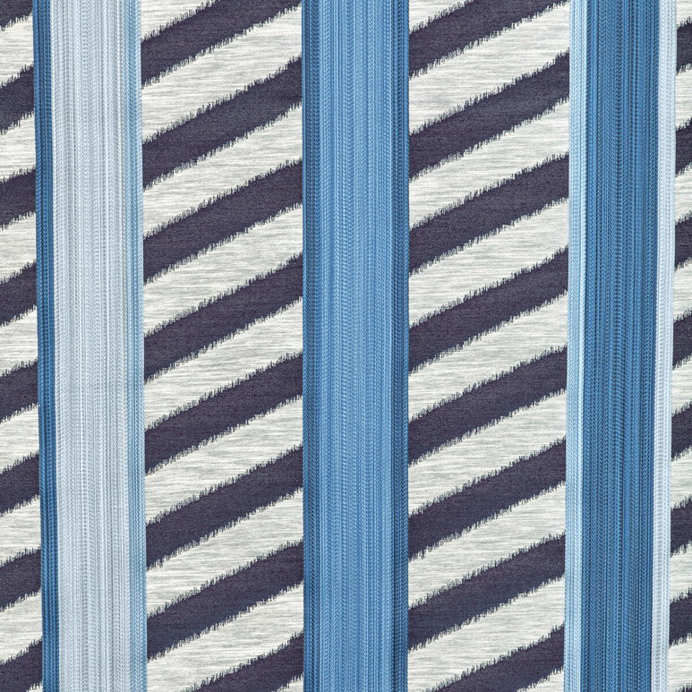 Brunschwig &amp; Fils Mnemba Woven Indigo Fabric