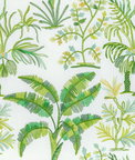Brunschwig & Fils Martil Embroidery Leaf Fabric