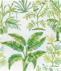Brunschwig & Fils Martil Embroidery Leaf Fabric