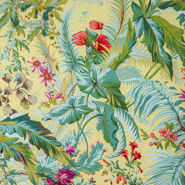 Brunschwig &amp; Fils Majorelle Print Sun Fabric
